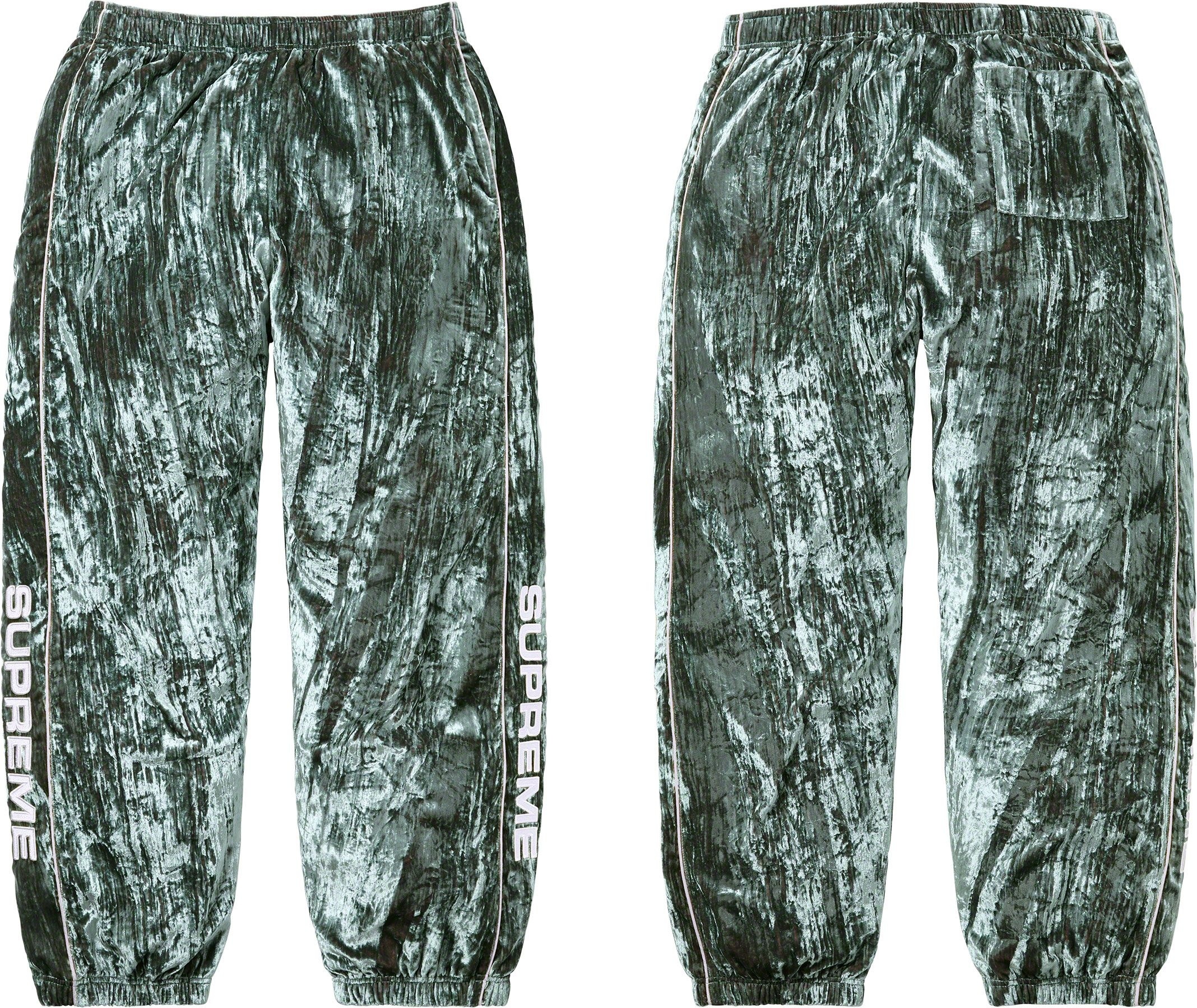Crushed Velvet Track Pant view 8